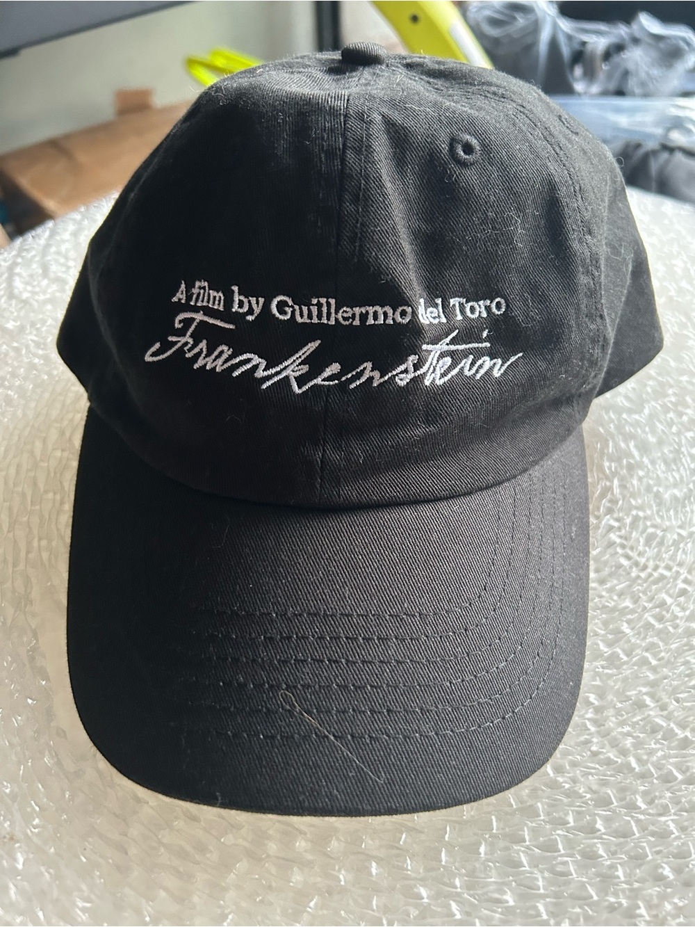 Netflix Frankenstein Guillermo del Toro Film Promo Strapback hat as is condition